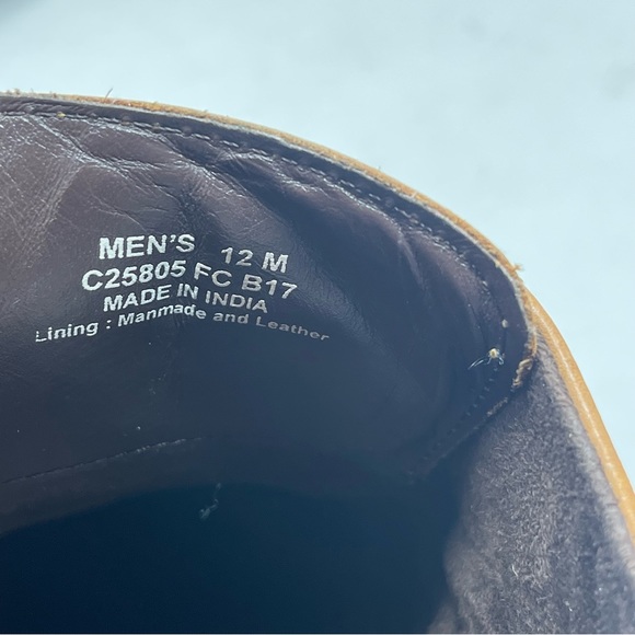 Cole Haan Ross Dustin Shoes Mens 12 M Brown Leather Wingtip Oxford Casual - Picture 12 of 14